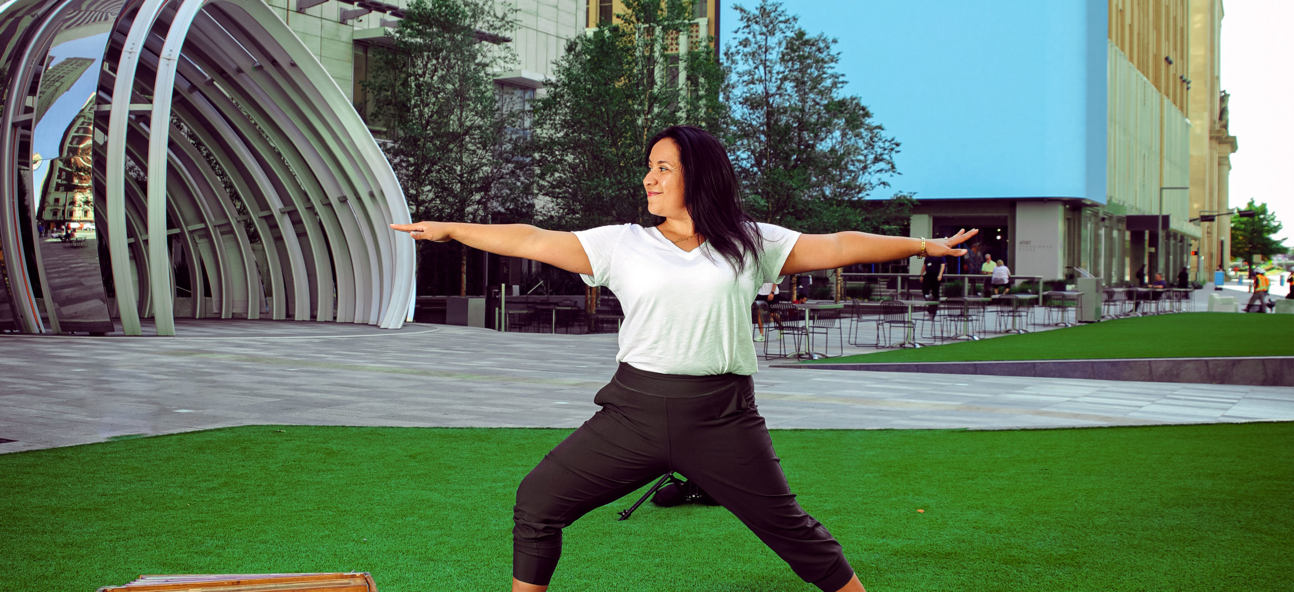 Background image for Wellness Wednesdays: Yoga with Stefanie Tovar
